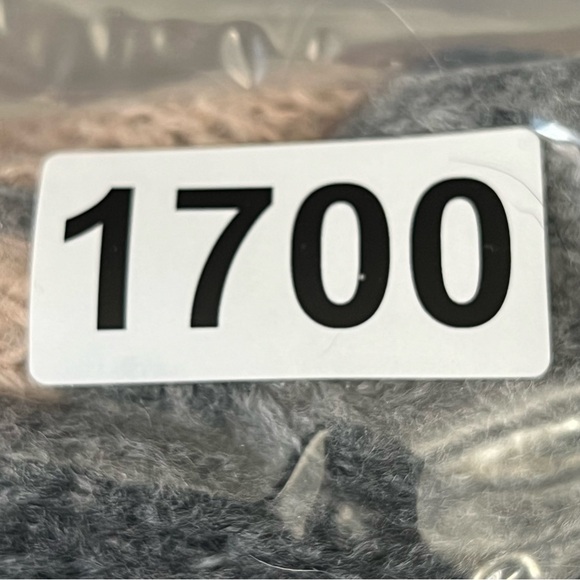 TENSIONE IN Colorblock V-Neck Cardigan Sweater SZ Large Mohair Wool Blend Italy - Picture 10 of 10